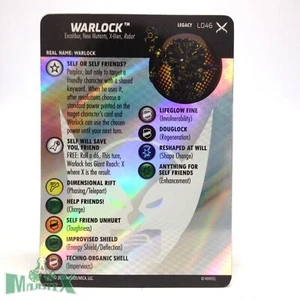 Heroclix X-Men: X of Swords set Warlock #L046 ¡tarjeta heredada! - Imagen 1 de 1