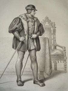Medio Età / Incisione XIX / Louis Xi - Imagen 1 de 1