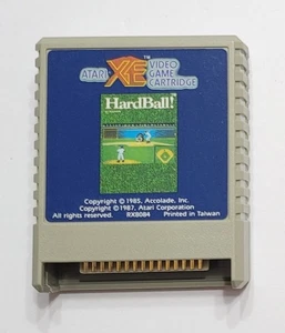HARDBALL Atari XL/XE  cartridge tested working shooting Game Atari 8bit - Picture 1 of 1