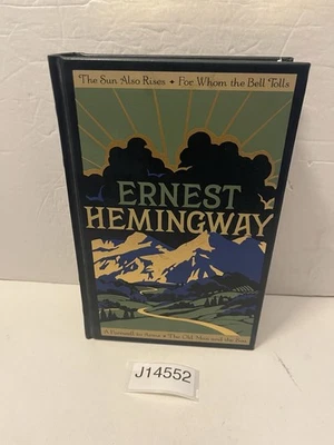 Ernest Hemingway Four Novels Collector Edition Book Barnes Noble 2007 Hardcover - Image 1 of 4