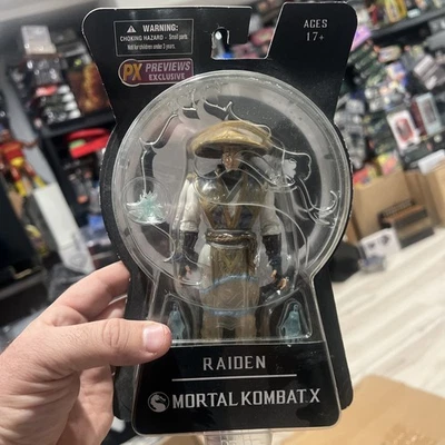 6-дюймовая фигурка Mezco Toyz Mortal Kombat X Raiden обзор PX эксклюзивная РЕДКАЯ НОВАЯ - Изображение 1 из 4
