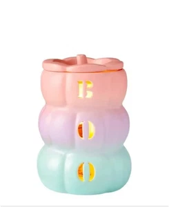 Aldi Boo Ombré Stacked Pumpkin Halloween 2025 Collection Wax Warmer - Picture 1 of 1