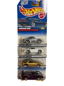 Vintage 1998 Hot Wheels Diecast 1/64 Porsche 959 White Porsche 930 Mixed Lot - Picture 1 of 1