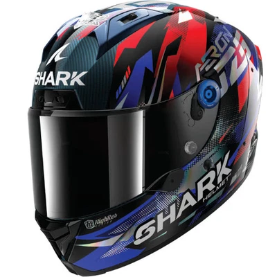 Shark Aeron Motorcycle Full-Face Race Helmet - Replica Zarco GP De France - Image 1 of 4