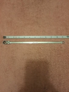 Matco Tools 8 Mm Closed End  Flex Head Extra Long Ratchet Wrench - Picture 1 of 20