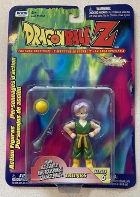 Dragonball Z, The Saga Continues Trunks Figura Serie 6 Irwin Toys 1999 ¡Nuevo! Foto 1 de 4