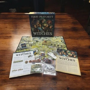 The Witches Terry Pratchett Discworld Board Game By Martin Wallace COMPLETE - Picture 1 of 17