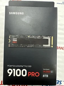 NEW SEALED Samsung MZ-VAP8T0B/AM 9100 PRO 8TB Solid State Drive - M.2 2280 8 TB - Picture 1 of 4
