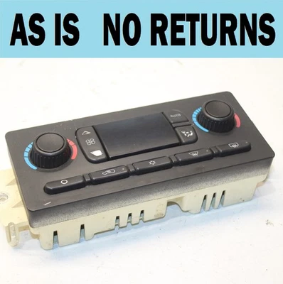 2003-2007 HUMMER H2 AC CLIMATE CONTROL MODULE SWITCH PANEL OEM - Image 1 of 4
