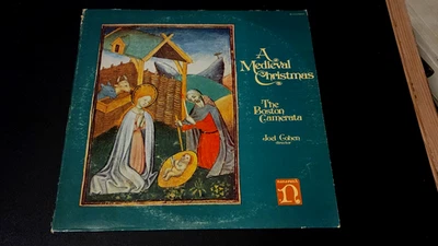 The Boston Camerata, Joel Cohen   A Medieval Christmas Vinyl LP Nonesuch 1975 VG - Image 1 of 3