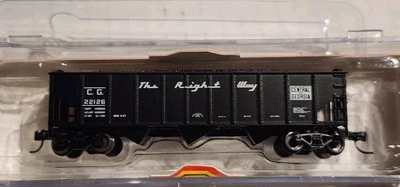 Athearn N Scale 3 Bay Hopper Central of Georgia #22126 - Image 1 of 4
