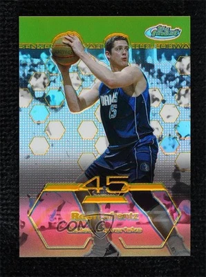 2002-03 Topps Finest Gold Refractor 8/25 Raef LaFrentz #91 - Image 1 of 3