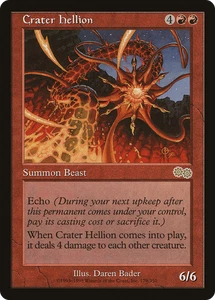 Crater Hellion #179 (MP) Urza's Saga USG Magic MTG - Picture 1 of 1
