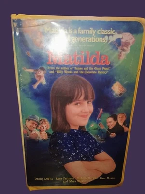 Matilda VHS 1996 Danny Devote Rhea Perlman Roald Dahl Hard Case Has Some Wear - Image 1 of 3