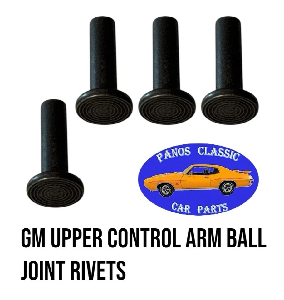 GM Upper Control A Brazo Rótula Tacos Delanteros 1/4" Diámetro 0,88" Longitud HECHO EN EE. UU. #181 Foto 1 de 4