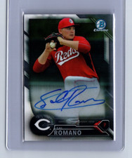 2016 Bowman Chrome Prospect Auto Sal Romano #CPA-SR Auto