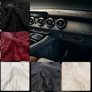 Mikrofaser Folie selbstklebende Auto 3D Wildleder Velvet Stoff Folie BLASENFREi - Bild 1 von 36