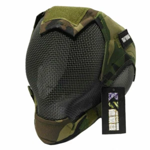 Tactical V6 Protect Mask Steel Mesh Full Face Mask CS For Fencing - Picture 1 of 13