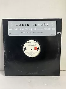 Robin Thicke - Wanna Love You Girl (Record, 2006) featuring. Pharrell 12” vinyl - Picture 1 of 5