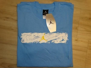 CAMISETA HOMBRE NIKE AIR JORDAN VINTAGE, NUEVA CON ETIQUETA, TALLA M, AZUL #111 - Imagen 1 de 6