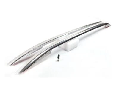 Baca de techo superior para equipaje Porsche Cayenne 2011-2017 rieles de techo laterales plateados 2 piezas Foto 1 de 4