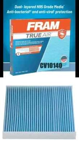 FRAM CV10140 TrueAir Cabin Air Filter fits Nissan / Infinity 2000 - 2022 - Picture 1 of 5