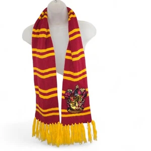 ๐ฅ Harry Potter Gryffindor Costume Scarf Acrylic Halloween Cosplay O/S - Picture 1 of 6