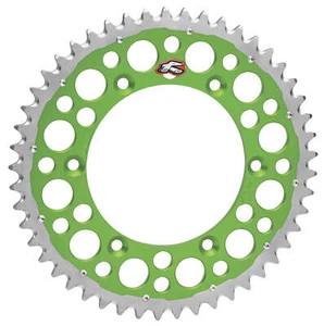 Renthal Twinring Sprockets 49T Green Rear 1120-520-49GPGN - Foto 1 di 1