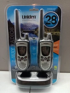 Uniden GMR2889-2CK Zwei-Wege-Funkgeräte Walkie-Talkies 28 Meilen wiederaufladbares Set - Bild 1 von 5