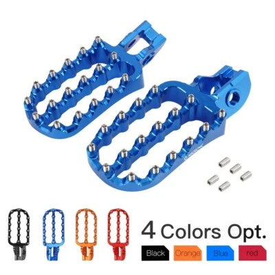 Reposapiés extendidos CNC para Husqvarna FE250 FE350 FE450 FE501 2017-2023 Foto 1 de 4