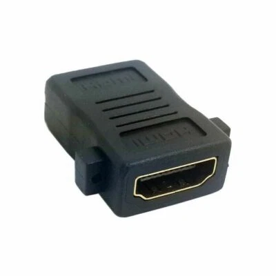 HDMI Female to HDMI 1.4 Female Extension Converter Adapter with Panel Mount - Image 1 of 4
