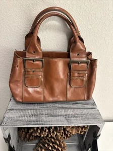 Aldo Damen braune vegane Ledertasche mit zwei Griffen - Bild 1 von 6