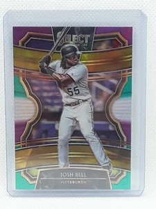 Josh Bell 2020 Select Baseball - Concourse TRI COLOR #22 - Pittsburgh Pirates - Bild 1 von 2