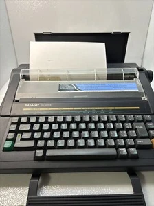 Sharp PA-3020II Portable Electric Intelliwriter Typewriter - Picture 1 of 13