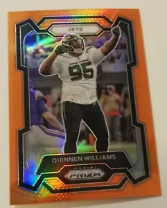 Panini Prizm 2023 - Naranja - Quinnen Williams 57/249 - Chicago Bears - Imagen 1 de 2