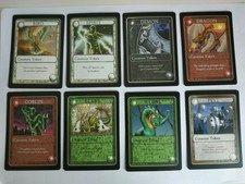 MTG 8x TOKENS (GAMINGETC.COM ISSUED) DRAGON,DEMON,BIRD,SPIRIT,GOBLIN,WURM,ETC