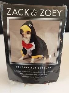 Nuevo Disfraz de Halloween Zack & Zoey Pingüino Cachorro Mascota Perro Talla L - Imagen 1 de 5
