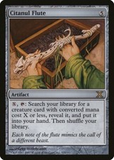 Citanul Flute 10th Edition HEAVILY PLD Artifact Rare MAGIC MTG CARD ABUGames