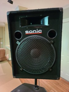 sonic pa speakers