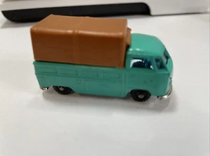 Vintage Husky Turquoise Volkswagen Pick Up HO Diecast/Plastic VW Canopy Truck - Picture 1 of 6