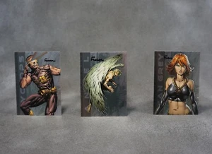 Marvel Universe 2011 David Finn Autograph Card Lot Jean UH9 Angel UH7 CyclopsUH4 - Picture 1 of 10