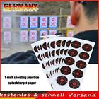 100Pcs Darts Target Papers 1 Inch for Archery Catapult Shooting Aim Training