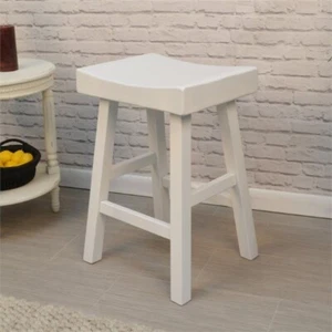 Carolina Classics Colborn 25 Counter Stool Antique White - New in Box - Picture 1 of 6