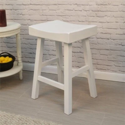 Carolina Classics Colborn 25 Counter Stool Antique White - New in Box - Image 1 of 4