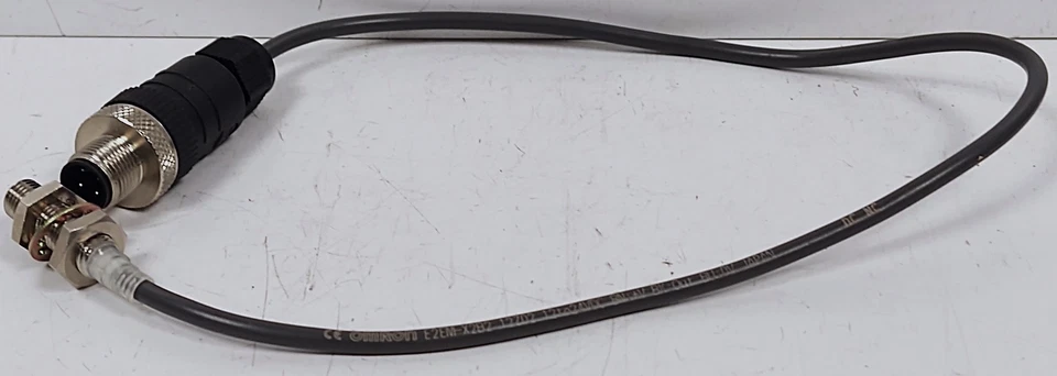Omron E2EM-X2B2 12Z02 Proximity Switch with Shielded Cable - Image 1 of 4