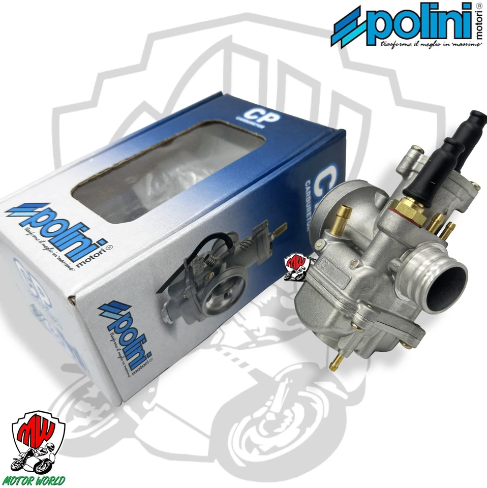 201.1901 CARBURATORE POLINI CP D.19 STARTER ARIA A FILO ATTACCO ELASTICO