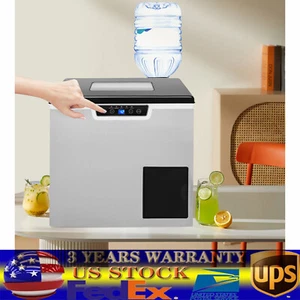 Self Dispensing Countertop Crushed Ice & Ice Cube Maker Stainless Steel 150-180W - Picture 1 of 23