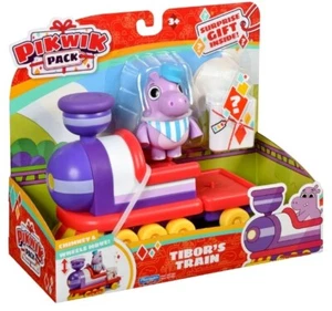 Pikwik Pack Tibor’s Train – Mitschiebespielzeug mit Schaffnerfigur + Geschenk - Bild 1 von 7