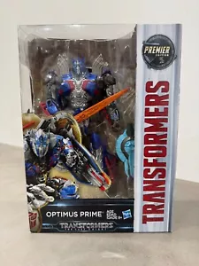 TRANSFORMERS The Last Knight PREMIER EDITION OPTIMUS PRIME VOYAGER CLASS (BNIB) - Picture 1 of 6
