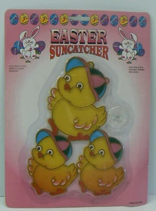 Easter Suncatchers 8" With Suction Cup (6 styles) - Picture 1 of 7
